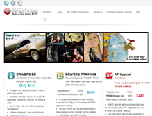 Tablet Screenshot of apdriving.com